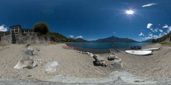 Lago di Como, Italy panorama