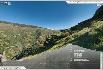 Sierra Nevada, Andalucía, Spain panorama