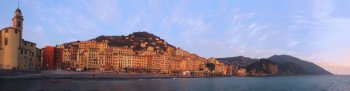 Camogli, Genoa, Italy panorama