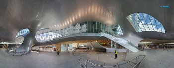 Arnhem Railway Station, The Netherlands panorama